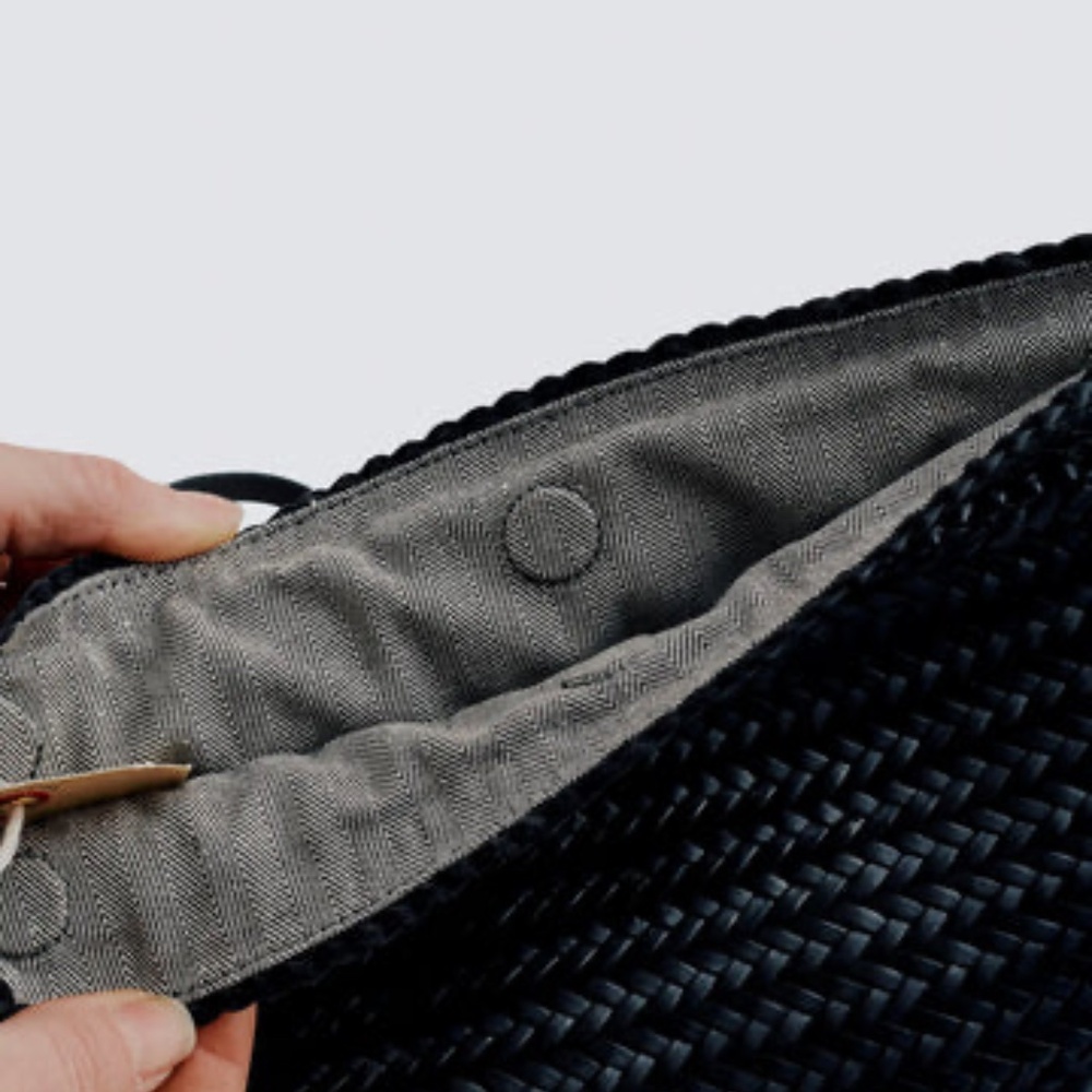 Dragon Diffusion Black Woven Crossbody Bag - Picture 4 of 7